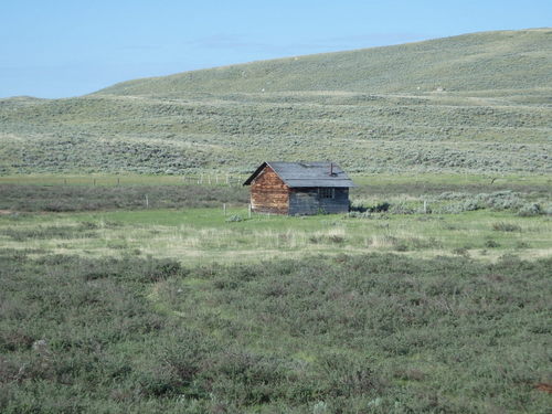 GDMBR: Old structure, probably from the 1930s.